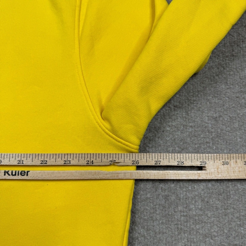 Vintage Nike Sweatshirt Mens Size XL Yellow Pullover Long Sleeve Y2k - Picture 6 of 8